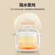 LOTOR electric stew pot for stewing soup, household water-proof bird's nest stew pot, ceramic porridge artifact, baby food supplement pot for 2-3 people, 4 LD-DDZ40 steamer