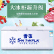 Faleta de nieve (Snowflk) Freezer Comercial Freezer Hogar Horizontal Gran capacidad Gabinete de pantalla de congelador completo [1048 Pantalla digital] Modelo de expansión de temperatura única