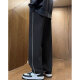 Mandishan Elementary School Junior High School Schüler Sporthosen Männer und Frauen 123 Bar School Hosen School Uniformhosen im Frühjahr und Sommer 653 Bar Marine Blue 2xl (160) [110-130jin [Jin gleich 0,5 kg]]