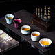 Wu Ming Tang Five Famous Kiln Teacup Sets Retirement Souvenirs Souvenirs Annual Meeting Business Gifts