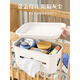 Zimengyuan (Zimengyuan) Nachthängekorb Baby Kinderbett Bettlagerstange Windeln Windeln Aufbewahrungsbeutel Windel Windel Zaun Aufbewahrungsbox Crescent Weißfrei bedeckt [mit Papierschublade + Einsatzkabel