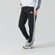 Adidas Frauensportanzug 25 Frühling Neues komfortables, atmungsaktives gewebbares Windproofjacke Jacke Lose Hosen zweiteiler Set Je6173+Ji8313 XL