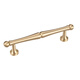 XMSJ Neues chinesisches Möbel Hardware Garderobe Tür Messing Handle Gold Single Loch Neue Style Schrankschuhschrank Schublade Griff MH9901-30 Ball Gold