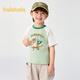 Balabala children's clothing boys short-sleeved t-shirt baby bottoming shirt 2025 summer girls' tops American style 208225117210