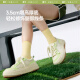 蕉下（beneunder）帆布鞋子女鞋厚底板鞋四季云朵鞋小白鞋子增高漫暮黑CW695