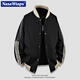NASA über offizielle gemeinsame amerikanische Baseball -Uniform für Männer Frühling und Herbst Lose Pilotjacke Freizeitsport Jacke Männer N250JK838 Maroon S