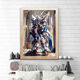 Dibujos animados 120 piezas Puzzle plano para niños Puzzle para adultos Desarrollo de juguete Desarracimiento Descompresión Gundam-Upgrado hecho a mano Engrasado 120 piezas