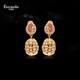 Eternelle French eternal original design wheat earrings women's fashionable and elegant earrings light luxury high-end earrings