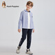Hush Puppies College Style Children's Clothing Children's Boys' Spring Fashion Elegant Style Children's Shirt Oxford Color 170