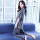 猫人2025新款莫代尔棉女睡衣春夏短袖长裤可外穿大码家居服 M902 2XL (150-170斤)