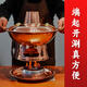 Copper kitchen environmentally friendly oil copper hot pot old Beijing copper pot hot pot commercial pure copper household alcohol outdoor mandarin duck old-fashioned copper stove authentic environmentally friendly oil pure copper pot clear soup 6-8 people 34cm