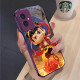 
Huanxiao Nezha Honor 100 mobile phone case simple metal paint fashionable personality dirt-resistant glass Nezha feeling light luxury Honor 100 [Metal Red New Year Red] SY12189 Nezha