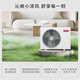 Hitachi (HITACHI) five-horse central air conditioner, one to three hidden inverter air conditioner, household four-horse multi-split RAS-100HRNAQ two bedrooms and one living room EX-Shuxiang series 5 horses, first-class energy efficiency, one to three 125, suitable for two rooms and one living room
