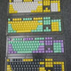 罗技（logitech）G610键帽PBT个性透光彩色键帽K845键帽游戏 835 PROX G512C  官方标配 通用 白粉配色