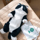Sunlemonoriginal Japón la nueva rodilla de gato suave de japón Sleepy Sleepy Plush Toys for Girls Birthday Gifts Tuxedo Sleepy Cat P-1283 Altura 47cm*Ancho 22cm