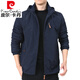 Pierre Cardin Outdoor Herrenjacke Herbst und Winter 2025 Neue Herbsttiete mittleren Alters mittleren Alters und Herrenfrühling und Herbst Dicke 9898 Khaki plus Samt M.