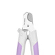 TAA Taiwan Pet Dog Cat Nail Clippers Small Dog Teddy Golden Retriever Dog Nail Clippers It It Cat Nail Clippers Light Purple + White Dog Nail Clippers
