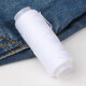 Household multi-color small curly wool thin thread color black and white needlework clothing clothing white sewing thread * 1 roll