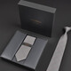 VolgereCo Groom Tie Men's Business haut de gamme haut de gamme simple et polyvalent formel à nœud papillon à la main Tie à cravate de luxe légère VG09 [style lié à la main]