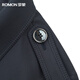 Romon windbreaker men's spring and autumn business casual mid-length coat Korean style slim trendy top dad work coat