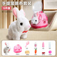 Condira Family Children's House Playing Bunny Doll Toys 3-6 Years Old Girl's Birthday Gift Simulation Animals