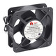 Ventilateur de flux axial Delixi 220V ventilateur de refroidissement de l'armoire industrielle 12038 Ventilateur de refroidissement de l'armoire de distribution ventilateur d'échappement 80 * 80 * 25 220V contenant de l'huile