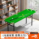 Intelligent buckle five-point training pool table with no rubber strips on the storage side, household indoor accuracy, foldable and portable basic skills practice table 200cm, no rubber strips on the storage side, three holes + bracket