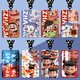 
Morningside Nezha card set Ao Bing Ao Guang Ancient Style Campus Devil Child No Sea Animation Surrounding School Card Water Card Bus Fresh Card Nezha 2-s15604 Card set + White Strip