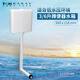
Kalikole Bathroom 3/6 liter Squat toilet tank mute large impulse wall hanging double button 11978T-Slim 3/6 liter water tank 11978T-M-WK