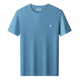 
MONTAGUT 2025 Spring and Autumn (MONTAGUT) short-sleeved T-shirt for men's mulberry silk traceless and non-iron men's T-shirt summer casual KSP-J13576 white L 170 [Suggested 115-130Jin [Jin equals 0.5 kg]]