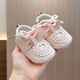 Midur 0-12 months breathable soft sole baby step front shoes 0-1 year old baby girl anti-slip toddler shoes spring and autumn anti-fall single shoes white (L-60 shoes...) 11.5 M inner length 11.5cm recommended 5-10 months