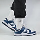 Nike (Nike) Schuhe Männer Dunk Low White und Navy Classic Classic Low Top Männer lässige Sneaker Leichte und bequeme Retro-Schuhe DD1391-400 White and Navy 41 41