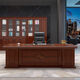 Baiyuda neuer Stil Boss Office Desk Sofa Büro großer Schreibtisch Manager President Desk Schreibtisch Stuhl Kombination Set 826# Office Desk 1,6 Meter Single Tisch