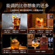 
SANMFL [2 packs] Scotland original bottle imported whiskey British wine gift box gift bag Fang Zun bottle 700ml*2 (with gift box gift bag)