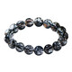 Eternal symbol light luxury brand natural crystal bracelet for women, collection grade Brazilian 7A+ old mine black hair crystal bracelet for men's birthday gift, no leakage of wealth, jewelry grade ink painting, about 10