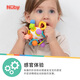 Nuby (Nuby) hand-catch ball for babies to chew and chew, multi-functional Manhattan teether for small-month-old babies to hold and rotate, multi-function teether ball 1 pack
