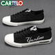Cartelo 2025 Sommer Neue Leinwandschuhe für Männer Trendy vielseitige Freizeitbrettschuhe für Jugend mit niedrigem Top atmungsaktiv