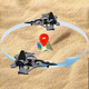 Chang [Qualité allemande] Aircraft télécommandé Enfants de 6-12 ans Hélicoptère de chasse Hélicoptère Glider Boy Toys [4K Photographie aérienne + Mode double] Sense gesture + rollage de cascade - Orange [deux batteries] + assurance marchand de fret + batterie à distance