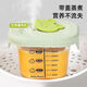 licheers辅食碗玻璃盒婴儿蒸碗分装保鲜储存冻存格家用宝宝辅食工具粉色