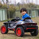 Xingchenhao Audi Children's Elektroauto Offroad Auto Allradbaby Fernbedienung Auto Baby Spielzeugwagen Jungen und Mädchen können in Menschen sitzen Audi e tron Sky Cloud Grey