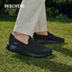 
SKECHERS men's shoes for summer breathable one-foot-pin mesh lightweight sport shoes casual soft sole versatile lazy sneakers 54609