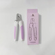 TAA Taiwan Pet Dog Cat Nail Clippers Small Dog Teddy Golden Retriever Dog Nail Clippers It It Cat Nail Clippers Light Purple + White Dog Nail Clippers