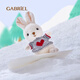 Gabriel [New Product] Gabriel rabbit plush doll comforts doll sleeping and hugging toys holiday gift W3524 25cm