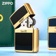 Zippo leichter Emaille Business Men Custom Geschenk für Freund Limited Geschenkbox Kerosin Windproof Emaille Markenzeichen Herkunft - Schwarz - eigenständige Version Dy9902t