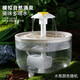 LDLC猫咪饮水机自动循环恒温加热冬季喝水器流动小猫酸奶机宠物喂水碗 PET小花纹木加热版