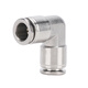 EXSN 304 stainless steel pneumatic right angle connector quick plug 90 elbow PV4/6/8/10/12/16MM trachea quick connector PV14
