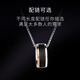 MZMZ platinum necklace men's pt950 platinum fashion pendant trendy hip-hop accessories Valentine's Day birthday gift light luxury necklace with a thousand turns and temperament