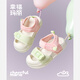 Cheerful Mario girls' sandals for summer new 2025 children's soft sole baby non-slip infant breathable outdoor beach shoes