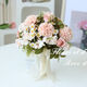 Hand-held flowers bride Korean wedding wedding marriage marriage certificate simulation bouquet forest wedding photography props hand-held flowers Three lives Three Worlds wrist flowers
