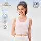 英氏7A抑菌女童打底小背心防凸点中长款儿童内衣6-12岁女孩一阶段